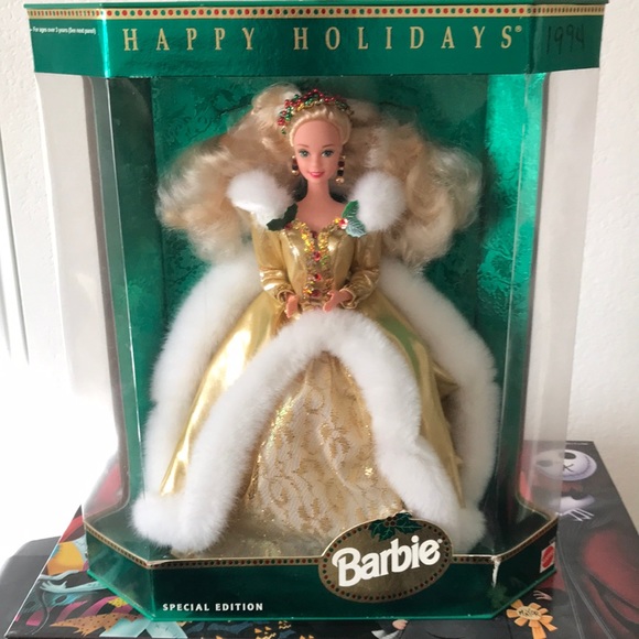 VINTAGE 1994 HOLIDAY BARBIE SPECIAL EDITION EXCELL COND. NEVER REMOVED FROM BOX - Picture 1 of 6
